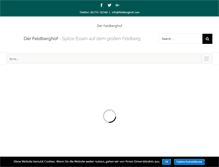 Tablet Screenshot of feldberghof.com